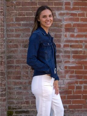 Liverpool Fit and Flare Trucker Jacket